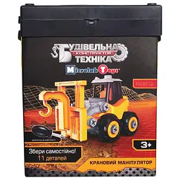 Конструктор Microlab Toys Будівельна техніка - крановий маніпулято (MT8912) - мініатюра 2