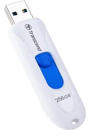 Flash Drive Transcend JetFlash 790 256GB USB 3.1 White (TS256GJF790W) (6986655) - мініатюра 2