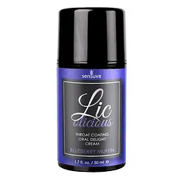 Гель для мінету Sensuva Lic-o-licious Blueberry Muffin, 50 мл