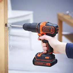 Дриль-шуруповерт Black+Decker BDCHD18KB [119537] - мініатюра 4