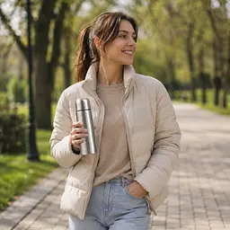 Термос UNIQUE / Термос із чохлом металевий 0,75л - мініатюра 2