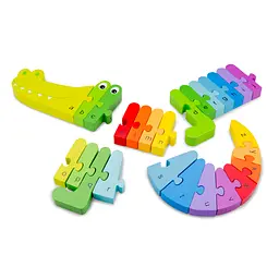 Пазл New Classic Toys Азбука Крокодил, англійська, 26 елементів (10532) - мініатюра 2
