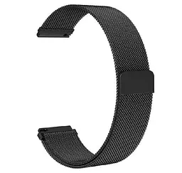 Міланський сітчастий ремінець Primo для годинника Samsung Galaxy Watch 46 мм (SM-R800) Black - мініатюра 4