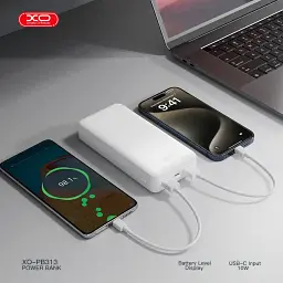 Батарея універсальна XO 20000mAh, 10.5W, white (XO-PB313-WH) - мініатюра 5