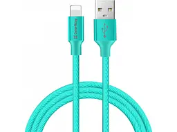 Кабель ColorWay (CW-CBUL007-MT) USB Apple Lightning 2.4A 2м м'ятний