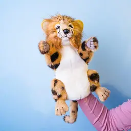 М'яка іграшка на руку Hansa Puppet Гепард, 32 см (7503) - мініатюра 2