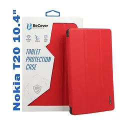 Чохол-книжка BeCover Smart для Nokia T20 10.4 Червоний (708045)