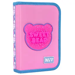 Пенал шкільний Yes одинарний з клапаном Sweet Bear HP-03 - мініатюра 2