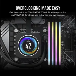 Оперативна пам'ять Corsair 32GB (2x16GB) DDR5 7200MHz Dominator Titanium RGB (CMP32GX5M2X7200C34) - мініатюра 8