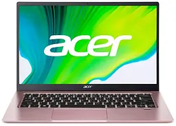 Ноутбук Acer Swift 1 SF114-34 14FHD IPS/Intel Pen N6000/8/256F/int/Lin/Pink (NX.A9UEU.00C)