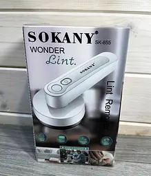 Машинка для стрижки катишок Sokany SK-855 акумуляторне видалення катишків для одягу - мініатюра 8