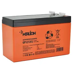 Акумуляторна батарея для ДБЖ Merlion AGM 12 V / 7.2 А*ч (GP1272F2PREMIUM)