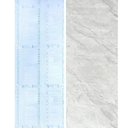 Самоклеюча плівка Sticker Wall 0.45х10м х 0.07мм Платиновий мармур SW-00001274 - мініатюра 3
