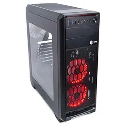 Корпус QUBE QBR09 Black (QBR09_WRNU3) Без БП - мініатюра 2