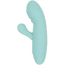 Вібратор-кролик Cuties Mini Rabbit Softies 15.5 см (бірюзовий)