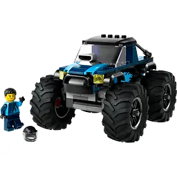 Конструктор LEGO City Синя вантажівка-монстр 148 деталей (60402) - мініатюра 3