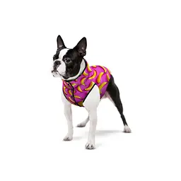 Курточка для собак Waudog Clothes Банани на рожевому XS22 - мініатюра 3