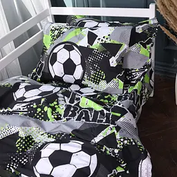 Наволочка MirSon Kids Time Urban football бязь 70х70 см (2200011570402)
