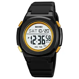 Skmei 2023BKGD-WT Black-Gold White