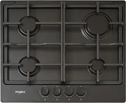 Газова варильна поверхня Whirlpool TGML 660 NB Чорний (6795754)