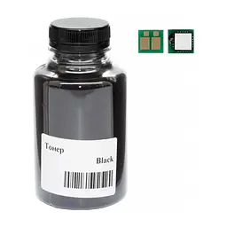 Тонер Canon 054 MF641/643/645, LBP-621/623, 45г 1.2K Black +chip AHK (3203613)
