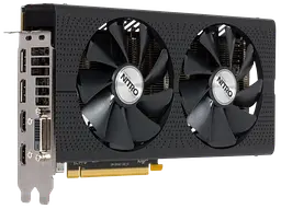 Відеокарта AMD Radeon RX 470 4GB Sapphire Nitro+ OC (11256-98) Б/В - мініатюра 2