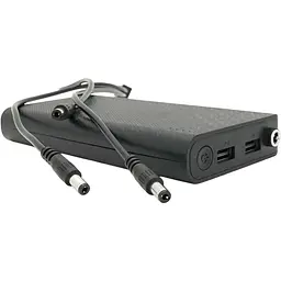 ДБЖ Voltronic UPS-24W DC1024P для роутерів, Output: USB 5V/2A, DC9V,2.7A/12V,2A, 14000mAh(7x2000mAh), 155х75х23мм, 460грам, Black, BOX