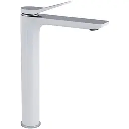 Змішувач для раковини Qtap Presto Chrome/White QTPRE269CRW45577