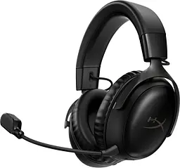 Гарнітура HyperX ігрова Cloud III WL/USB-A/USB-C чорний (77Z45AA)
