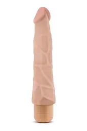 Вібратор Blush Dr. Skin Cock Vibe 1 19.1 см тілесний - мініатюра 3