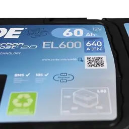 Акумулятор автомобільний EXIDE START-STOP EFB 60A (EL600) - миниатюра 6