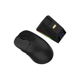 Мишка Ajazz AJ159 APEX Wireless/Bluetooth/USB Black (AJM159-A-B) - мініатюра 3