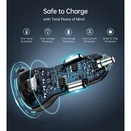 Зарядний пристрій Maxxter USB + cable USB-C to Lighting (PD 20W) (WC-PD-CtL-01) - мініатюра 7