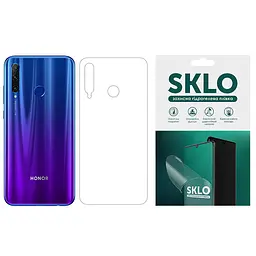 Захисна гідрогелева плівка SKLO (тил) для Huawei P Smart+ (nova 3i) (Прозорий) - мініатюра 2