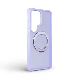 Противоударный чехол-панель для Samsung Galaxy S25 Ultra 5G, Unit Stand2, фиолетовый, силикон + поликарбонат, защита всего корпуса, с подставкой, поддержка магнитных держателей и беспроводной зарядки (MagSafe), ArmorStandart (ARM89564) - мініатюра 2
