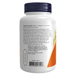 Borage Oil 1000 mg - 120 sgels - мініатюра 3