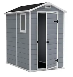 Садовий будиночок Keter Manor 4x6S сірий - мініатюра 2