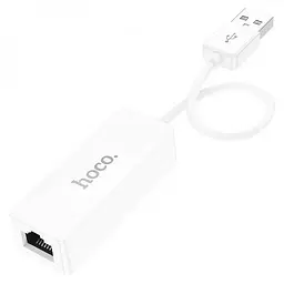 Адаптер перехідник Hoco Ethernet UA22 RJ45 to Usb 14.5 см - мініатюра 3