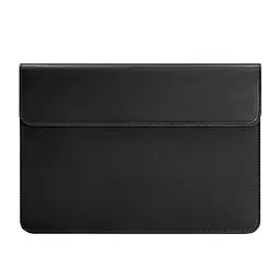 Шкіряний чохол-конверт BlankNote на магнітах для MacBook Pro 16" Чорний Crazy Horse - мініатюра 5