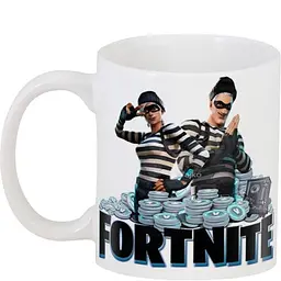 Кухоль GeekLand Fortnite Фортнайт FT.02.08 негідник і пройдисвіт 330 мл білий - мініатюра 3