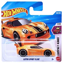 Базова машинка Hot Wheels Compact Kings Lotus Sport Elise помаранчева (5785) JJK07 - мініатюра 2