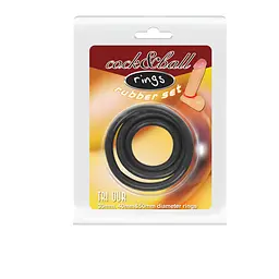 Набір ерекційних кілець COCK AND BALL RINGS Baile BI-026013 99080