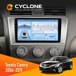 Штатна магнітола Toyota Camry 2006-2011 Cyclone C10-012 4x64 DSP 4G Cyclone (НФ-00009015)