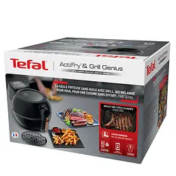 Аерогриль Tefal ActiFry & Grill Genius 1500 Вт чорно-золотий (FZ775810) - мініатюра 11
