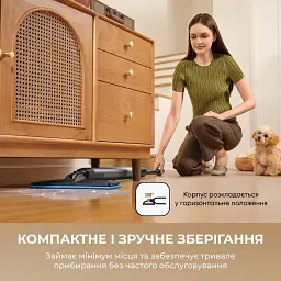 Акумуляторний миючий пилосос Dreame Mira Mop 10 White (HMF10A-WH) - мініатюра 3