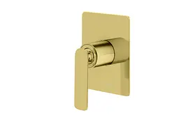 Душова система Kohlman Experience 30 brushed gold + BOX прихованого монтажу KPL-QW220EGDBR30, Золотий - мініатюра 3