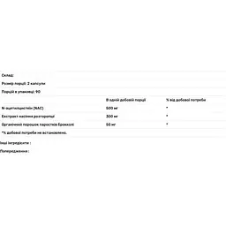 NAC Dr. Mercola NAC with Pterostilbene 250 мг 180 капсул - мініатюра 3