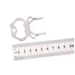 Міні-Мультитул NexTool (KT5014) BOTTLE OPENER Grin Bar, Сріблястий - мініатюра 5