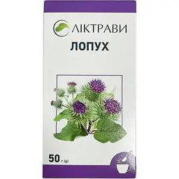 Уцінка. Фіточай Ліктрави Лопух 50 г