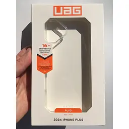 Оригінальний протиударний чохол UAG Plyo для iPhone 16 Plus Прозрачный 114486114343 - мініатюра 2